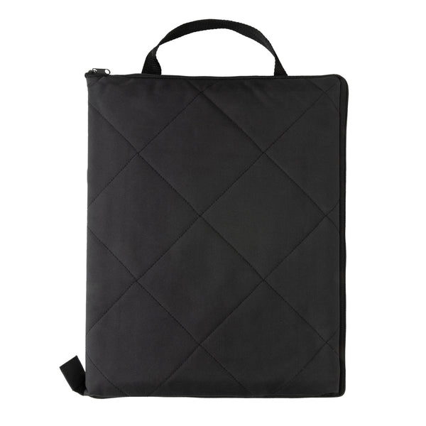 Carica l'immagine nel visualizzatore di Gallery, plaid e coperte personalizzati in rpet, rpet colore nero_nero 121717629 DET09
