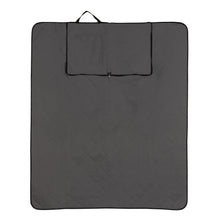 Carica l'immagine nel visualizzatore di Gallery, plaid e coperte da personalizzare in rpet, rpet colore carbon-fossile_grigio 121717629 DET04
