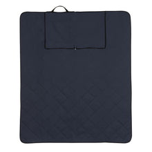 Carica l'immagine nel visualizzatore di Gallery, plaid e coperte personalizzati in rpet, rpet colore blu-navy_blu 121717629 DET04
