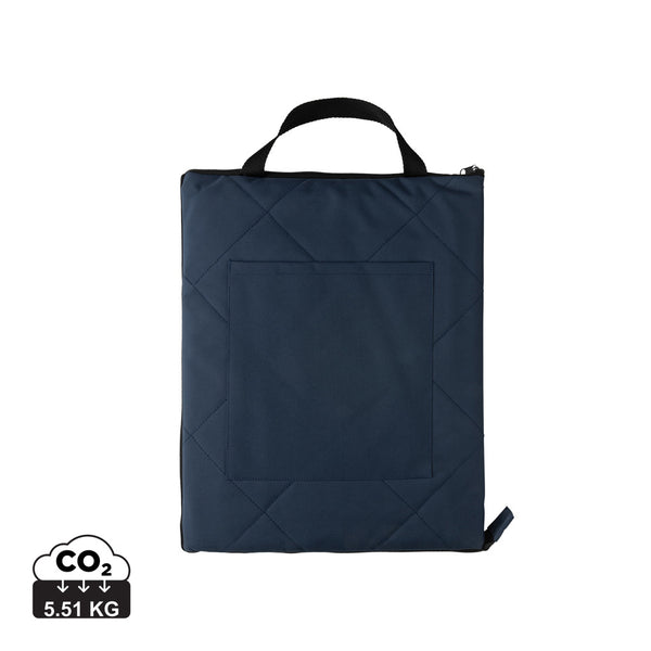 Carica l'immagine nel visualizzatore di Gallery, plaid e coperte personalizzati in rpet, rpet colore blu-navy_blu 121717629 DET09
