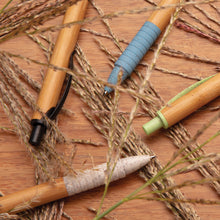 Carica l&#39;immagine nel visualizzatore di Gallery, penne ecologiche personalizzate in bambù, paglia di grano colore blu_blu 121732770 DET07
