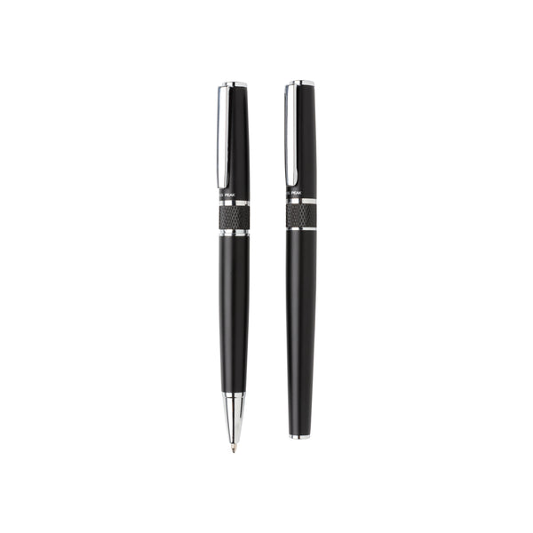 Carica l&#39;immagine nel visualizzatore di Gallery, set penne personalizzati in acciaio, ottone colore nero_nero 121732795 DET09
