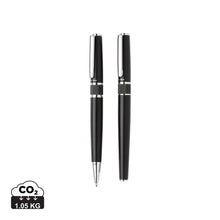 Carica l&#39;immagine nel visualizzatore di Gallery, set penne personalizzati in acciaio, ottone colore nero_nero 121732795 DET01
