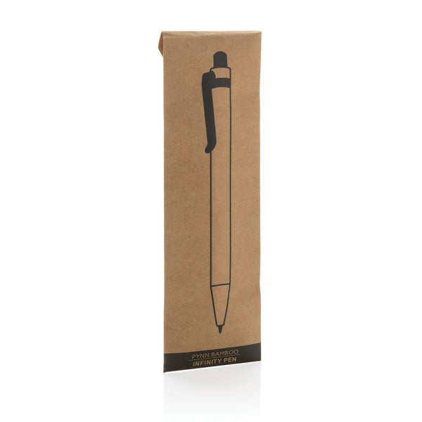 Carica l&#39;immagine nel visualizzatore di Gallery, matite e portamine stampate con logo in fsc® bambù, ferro colore marrone_marrone 121732817 DET08
