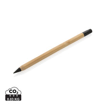 Carica l&#39;immagine nel visualizzatore di Gallery, matite e portamine stampate con logo in fsc® bambù, grafite colore marrone_marrone 121732826 DET01
