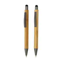 Carica l&#39;immagine nel visualizzatore di Gallery, set penne pubblicitari in fsc® bambù colore marrone_marrone 121732827 DET03
