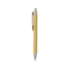 Carica l&#39;immagine nel visualizzatore di Gallery, penne ecologiche da personalizzare in carta, paglia di grano colore off-white_bianco 121732828 DET04
