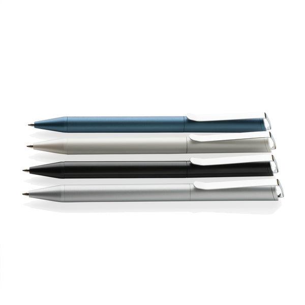 Carica l&#39;immagine nel visualizzatore di Gallery, biro personalizzate in lega di alluminio riciclato, abs riciclato colore nero_nero 121732839 DET08
