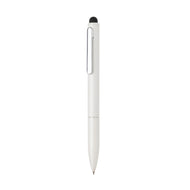 biro touchscreen per tablet da personalizzare in lega di alluminio riciclato, abs riciclato colore bianco_bianco 121732840 VAR02