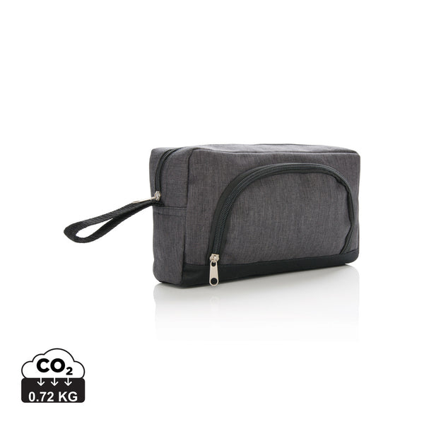 Carica l'immagine nel visualizzatore di Gallery, pochette e beauty case personalizzate in poliestere colore carbon-fossile_grigio 121742019 DET06
