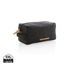 Carica l'immagine nel visualizzatore di Gallery, pochette e beauty case personalizzate in canapa, pu colore nero_nero 121742021 DET01
