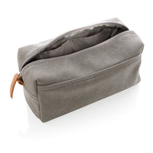 Carica l'immagine nel visualizzatore di Gallery, pochette e beauty case personalizzate in canapa, pu colore grigio_grigio 121742021 DET06
