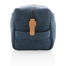 Carica l'immagine nel visualizzatore di Gallery, pochette e beauty case personalizzate in canapa, pu colore blu_blu 121742021 DET07
