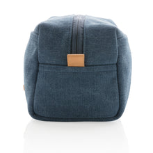 Carica l'immagine nel visualizzatore di Gallery, pochette e beauty case personalizzate in canapa, pu colore blu_blu 121742021 DET08
