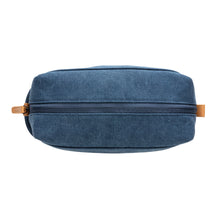 Carica l'immagine nel visualizzatore di Gallery, pochette e beauty case personalizzate in canapa, pu colore blu_blu 121742021 DET09
