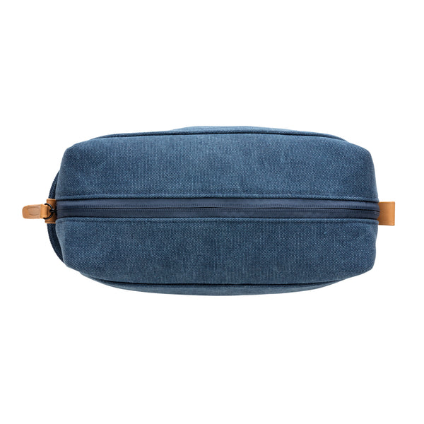 Carica l'immagine nel visualizzatore di Gallery, pochette e beauty case personalizzate in canapa, pu colore blu_blu 121742021 DET09
