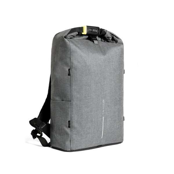zaini porta PC da personalizzare in poliestere, pu colore grigio_grigio 121742267 VAR02