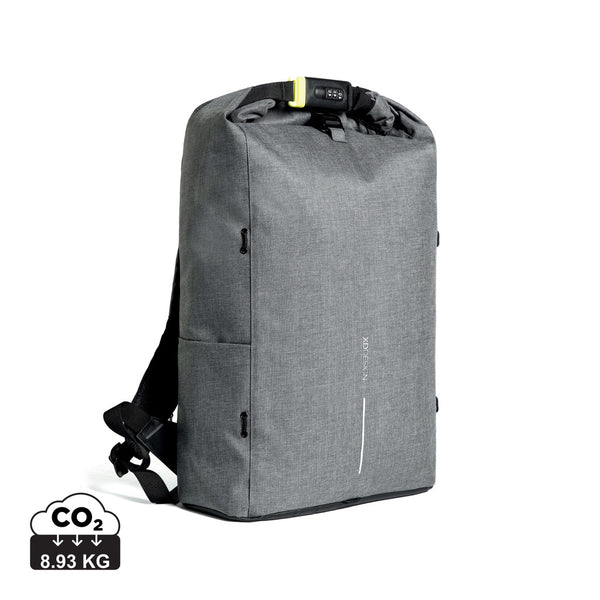 Carica l&#39;immagine nel visualizzatore di Gallery, zaini porta PC da personalizzare in poliestere, pu colore grigio_grigio 121742267 DET09
