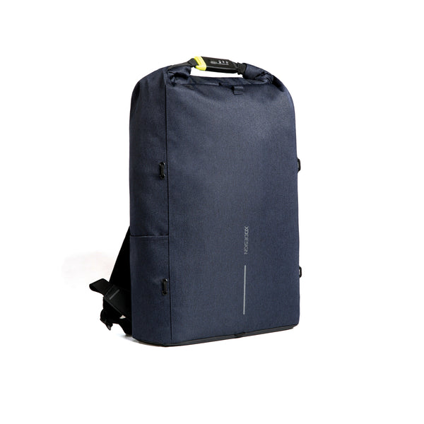 zaini porta PC e da lavoro personalizzati in poliestere, pu colore blu-navy_blu 121742267 VAR03
