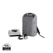 Carica l&#39;immagine nel visualizzatore di Gallery, zaini porta PC da personalizzare in poliestere, pe colore grigio_grigio 121742281 DET01
