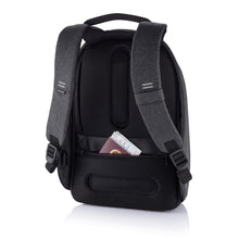 Carica l&#39;immagine nel visualizzatore di Gallery, zaini porta PC e da lavoro personalizzati in rpet, pu colore nero_nero 121742288 DET07

