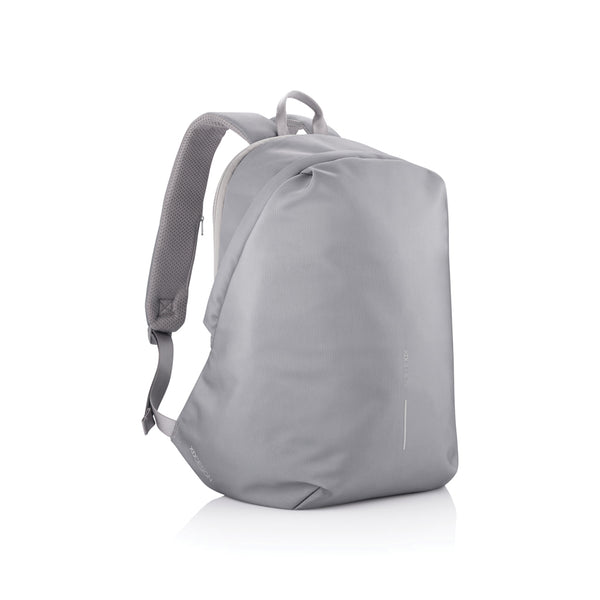 zaini porta PC da personalizzare in rpet, poliestere colore grigio_grigio 121742296 VAR03