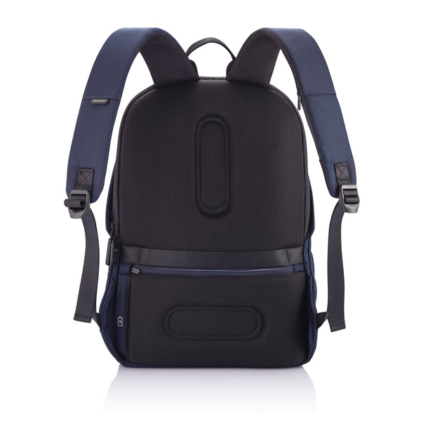 Carica l&#39;immagine nel visualizzatore di Gallery, zaini porta PC personalizzati in rpet, poliestere colore blu-navy_blu 121742296 DET09
