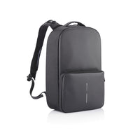 zaini porta PC personalizzati in rpet, pu colore nero_nero 121742297 VAR01