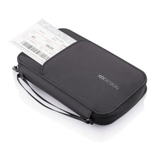 Carica l&#39;immagine nel visualizzatore di Gallery, borse porta PC e documenti personalizzate in rpet, poliestere colore nero_nero 121742299 DET02
