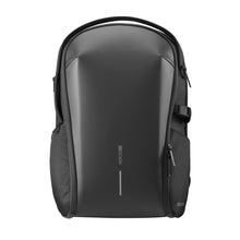 Carica l&#39;immagine nel visualizzatore di Gallery, zaini porta PC e da lavoro personalizzati in rpet, pu colore nero_nero 121742310 DET03
