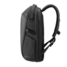 Carica l&#39;immagine nel visualizzatore di Gallery, zaini porta PC e da lavoro personalizzati in rpet, pu colore nero_nero 121742310 DET04
