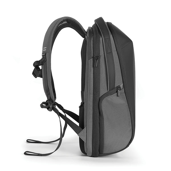 Carica l&#39;immagine nel visualizzatore di Gallery, zaini porta PC da personalizzare in rpet, pu colore carbon-fossile_grigio 121742310 DET09
