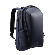 zaini porta PC personalizzati in rpet, pu colore blu-navy_blu 121742310 VAR03