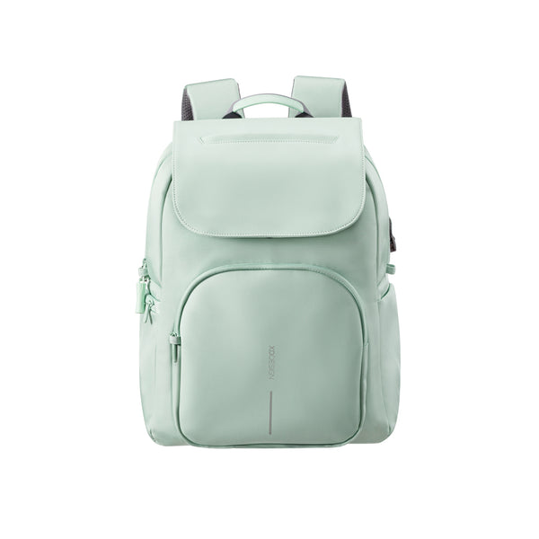 Carica l&#39;immagine nel visualizzatore di Gallery, zaini porta PC promozionali in rpet, pu colore menta_verde 121742315 DET09
