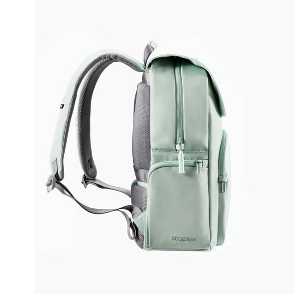 Carica l&#39;immagine nel visualizzatore di Gallery, zaini porta PC promozionali in rpet, pu colore menta_verde 121742315 DET09
