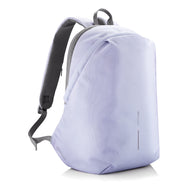zaini porta PC stampati con logo in rpet, poliestere colore lavanda_viola 121742296 VAR12