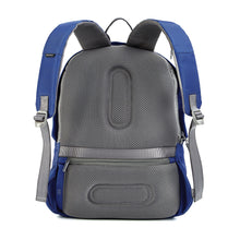Carica l&#39;immagine nel visualizzatore di Gallery, zaini porta PC e da lavoro personalizzati in rpet, poliestere colore blu_blu 121742296 DET05
