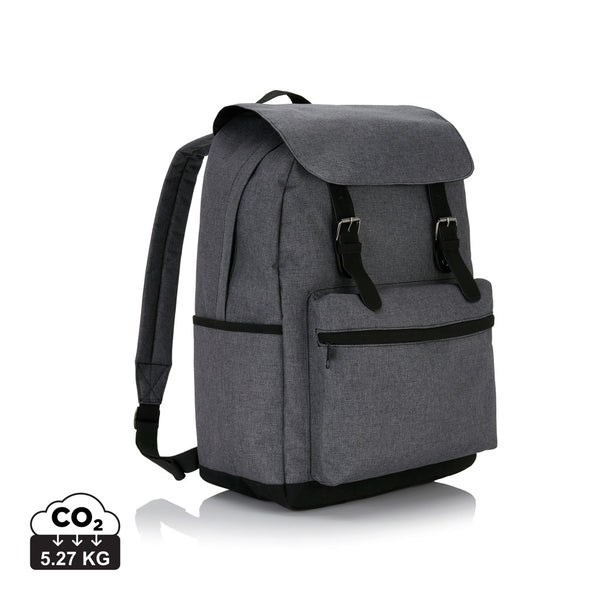 Carica l&#39;immagine nel visualizzatore di Gallery, zaini porta PC da personalizzare in poliestere, poliestere colore grigio_grigio 121742331 DET08
