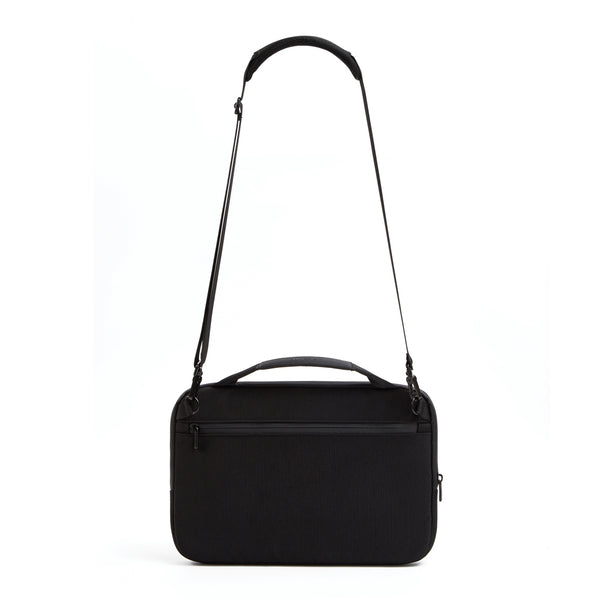 Carica l&#39;immagine nel visualizzatore di Gallery, borse porta PC e documenti personalizzate in rpet, pu colore nero_nero 121742339 DET09

