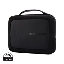 Carica l&#39;immagine nel visualizzatore di Gallery, borse porta PC e documenti personalizzate in rpet, pu colore nero_nero 121742339 DET01
