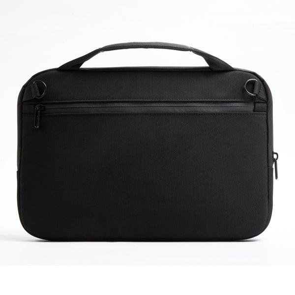 Carica l&#39;immagine nel visualizzatore di Gallery, borse porta PC e documenti personalizzate in rpet, pu colore nero_nero 121742340 DET09
