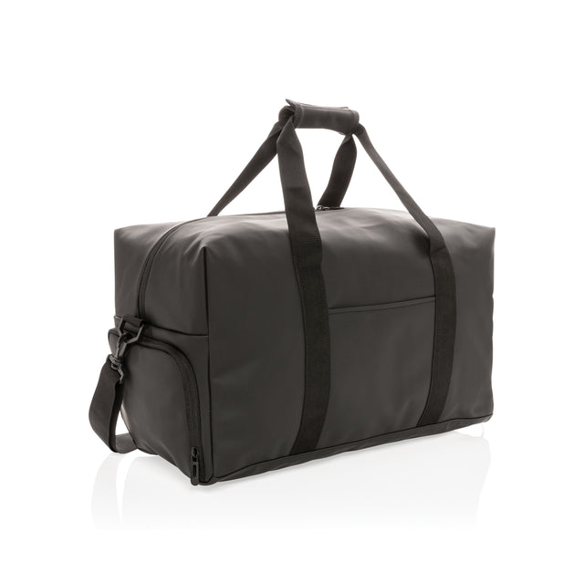 borsoni da viaggio personalizzati in pu, poliestere colore nero_nero 121742423 VAR01
