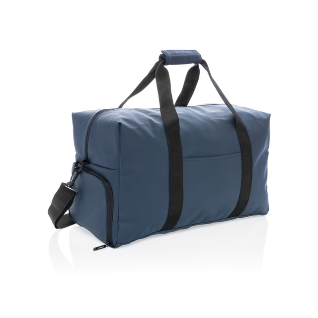 borsoni da viaggio personalizzati in pu, poliestere colore blu-navy_blu 121742423 VAR02