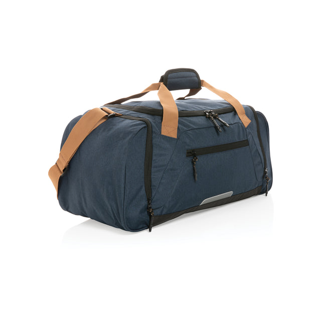 borsoni da viaggio personalizzati in rpet, rpet colore blu-navy_blu 121742426 VAR03