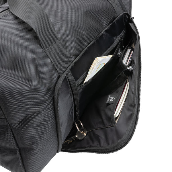 Carica l&#39;immagine nel visualizzatore di Gallery, borsoni da viaggio personalizzati in rpet, rpet colore nero_nero 121742429 DET09
