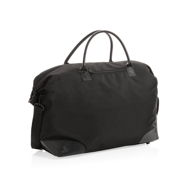 borsoni da viaggio personalizzati in rpet, rpet colore nero_nero 121742430 VAR01