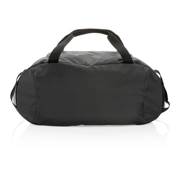 Carica l&#39;immagine nel visualizzatore di Gallery, borsoni e sacche sportive personalizzati in rpet, rpet colore nero_nero 121742431 DET09
