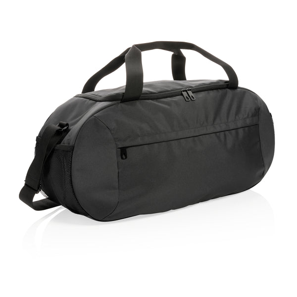 Carica l&#39;immagine nel visualizzatore di Gallery, borsoni e sacche sportive personalizzati in rpet, rpet colore nero_nero 121742431 DET09
