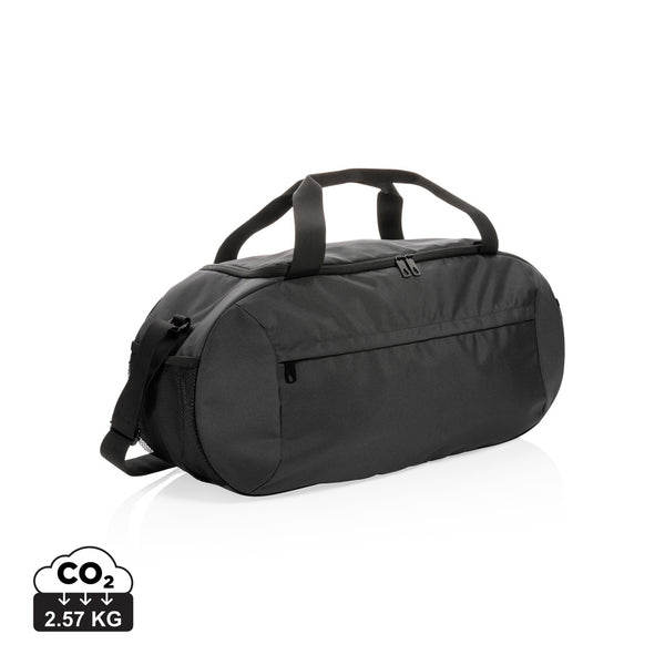 Carica l&#39;immagine nel visualizzatore di Gallery, borsoni e sacche sportive personalizzati in rpet, rpet colore nero_nero 121742431 DET09
