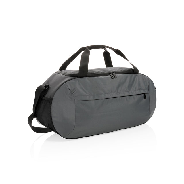 borsoni e sacche sportive da personalizzare in rpet, rpet colore carbon-fossile_grigio 121742431 VAR02